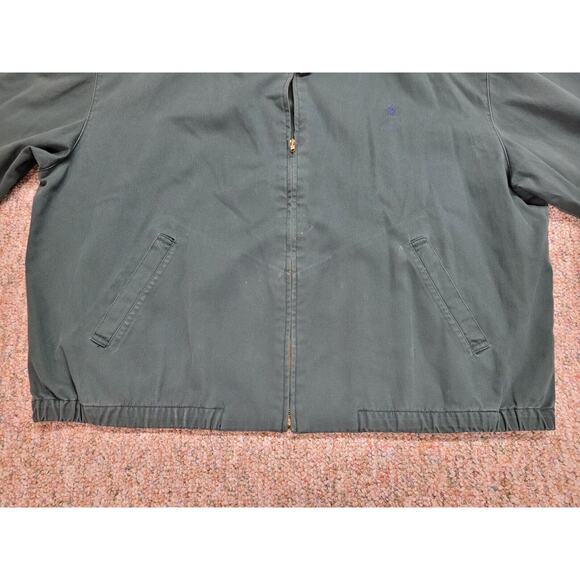 Polo Ralph Lauren Jacket Mens 2XL Green Bi Swing Pony Racer Bomber Outdoors Y2K - Picture 3 of 16